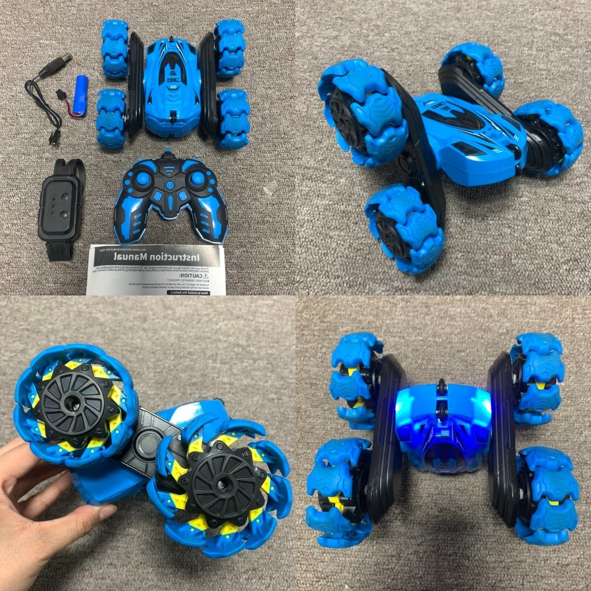 Stunt Car (hand remote control+gravity induction watch)