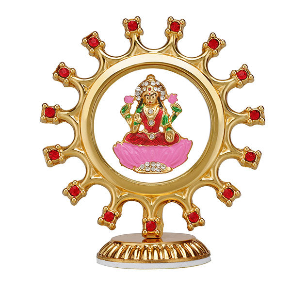 LORD LAXMI MATTA CAR DESK BOARD IDOL SUN SHAPE