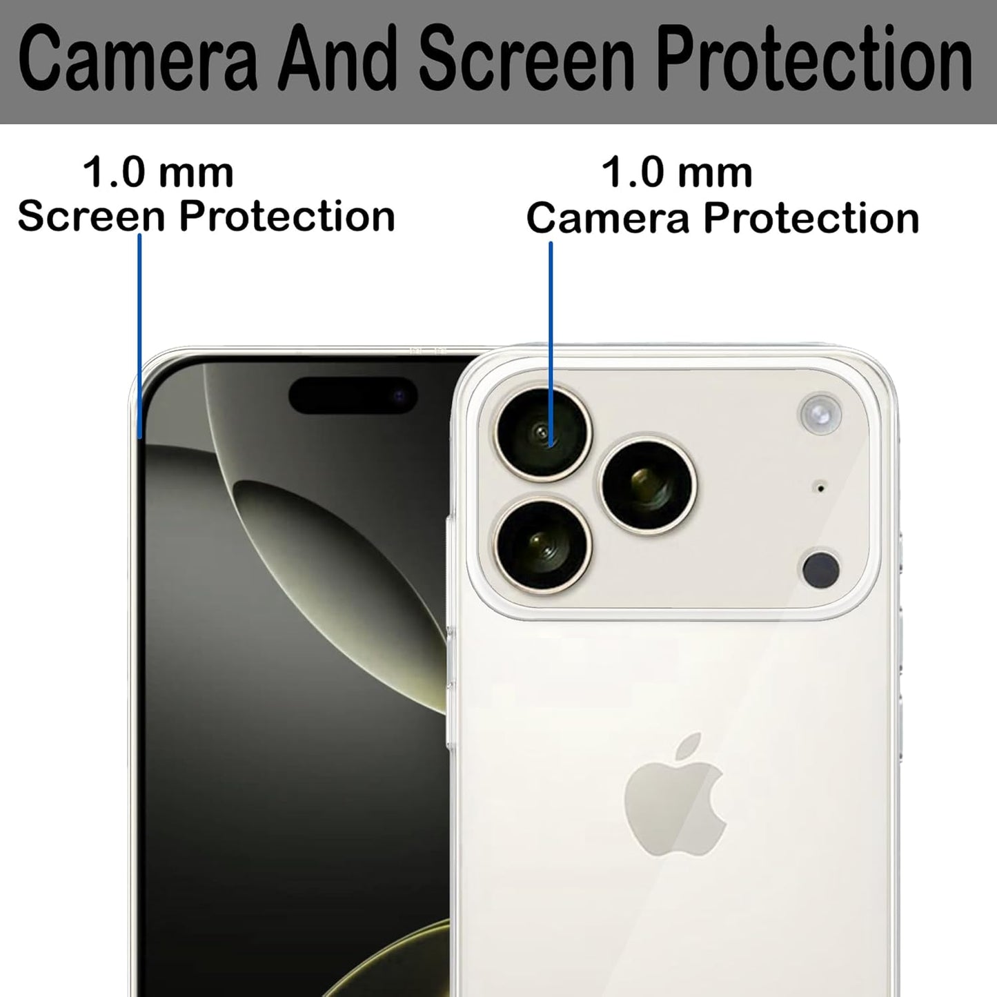 Iphone Case Clear for iPhone 17 17 Air 17 Pro 17 ProMax Compatible Pikcup Price