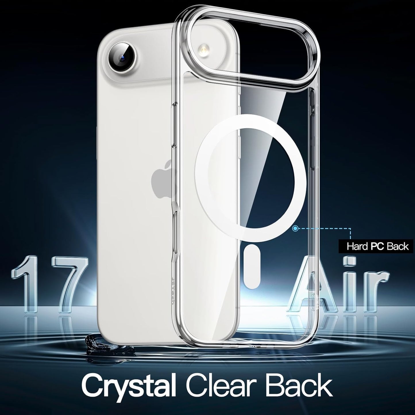 Iphone Case Clear with Wireless Charging for iPhone 17 17 Air 17 Pro 17 ProMax Compatible Pikcup Price