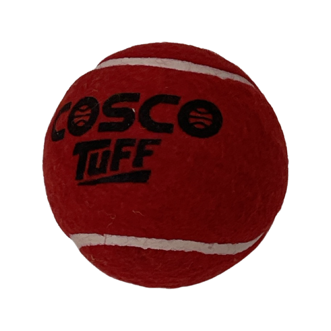 Cosco Tuff Tennis Ball - Red Colour Heavy Weight