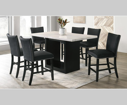 Folando Set P6335 DTS Black/ Grey Chairs