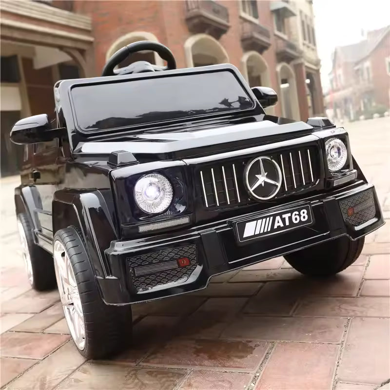 AMG Mercedes UTV Luxury Ride on Car 12V 4WD 380 Motor 7AH Battery 4 Shock absorption Leather Seats Birthday Gift 2 Seater