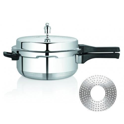 Premier Aluminium Pressure Cooker – Induction Bottom 5.5 ltrs