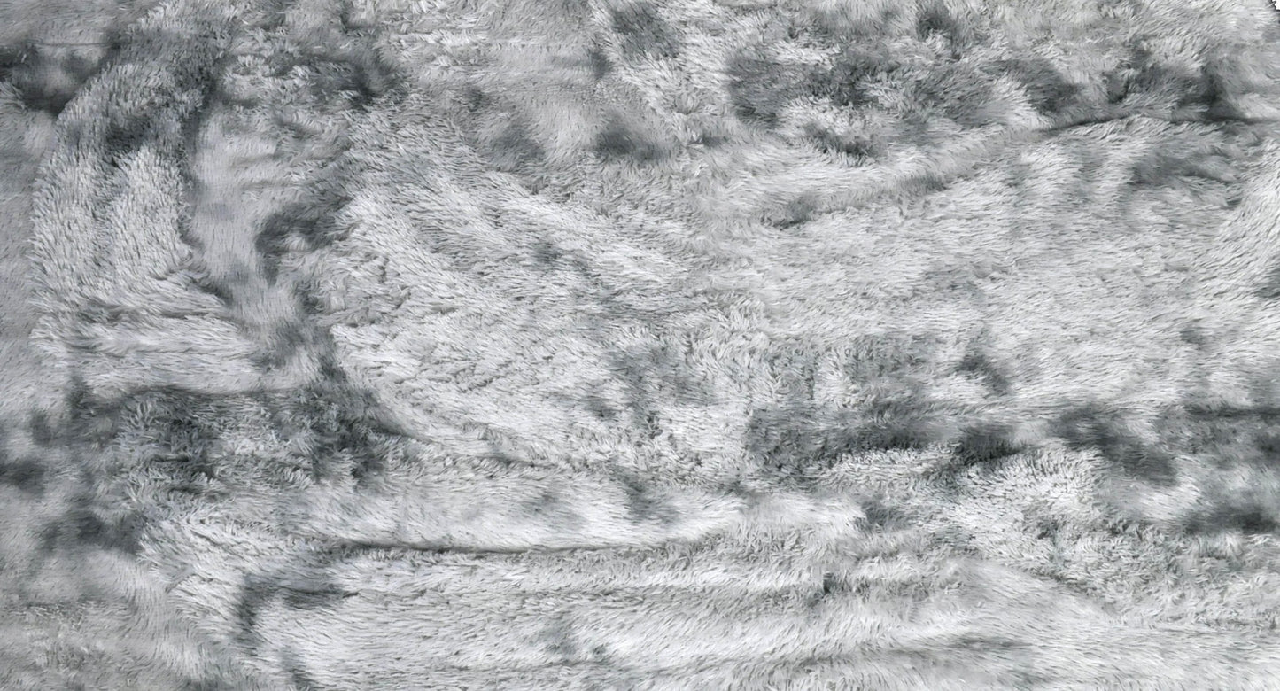 Kaliga Bazaar Rug for Bedroom Ultra Soft Fluffy Carpets for Kids Nursery Teens Room Girls Boys Thick Accent Rugs, 4 ft x 6 ft, Grey