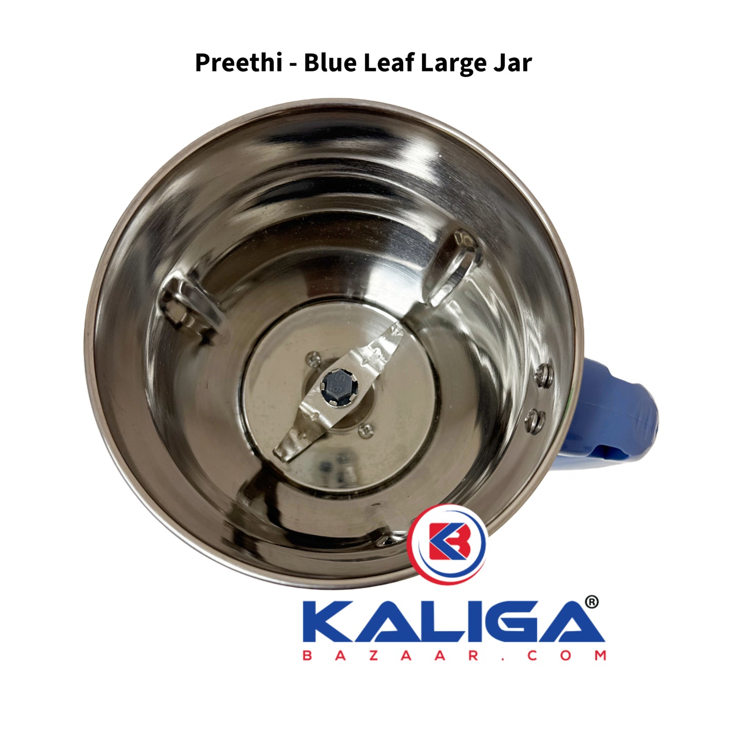 Preethi Blue Leaf Jars