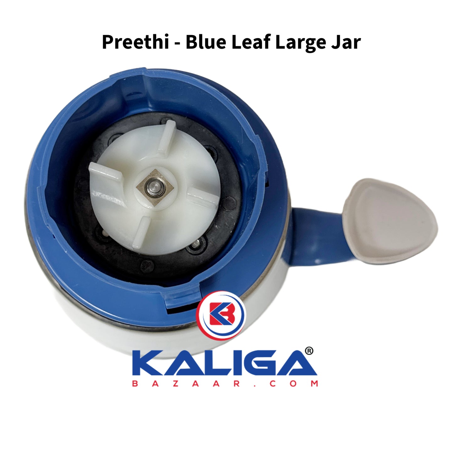 Preethi Blue Leaf Jars