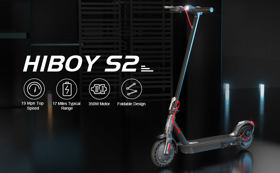 Hiboy S2 Electric Scooter City Commuter with Free Helmet