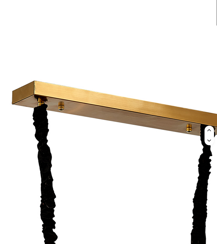 Luxury Large Gold Round Led Lights Home Hotel Decor Crystal Room Hanging Led Chandelier