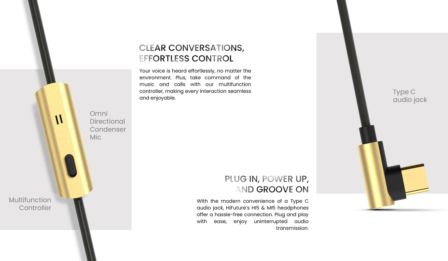 Hi5 MI5 Wired Headphones