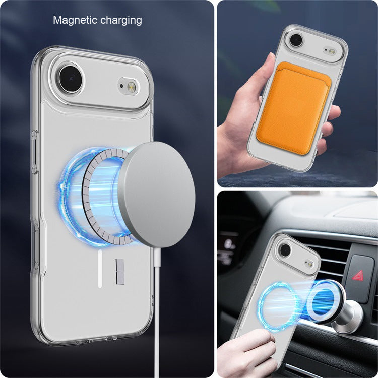 Iphone Case Clear with Wireless Charging for iPhone 17 17 Air 17 Pro 17 ProMax Compatible Pikcup Price