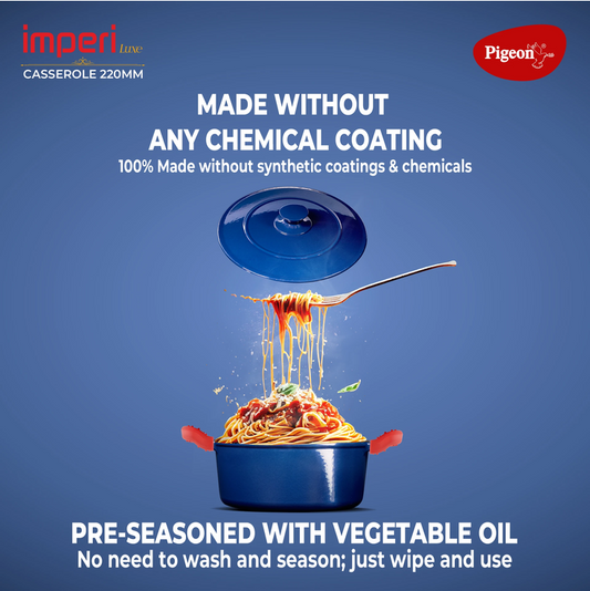 Pigeon Imperi Luxe Cast Iron Casserole 220 W.L