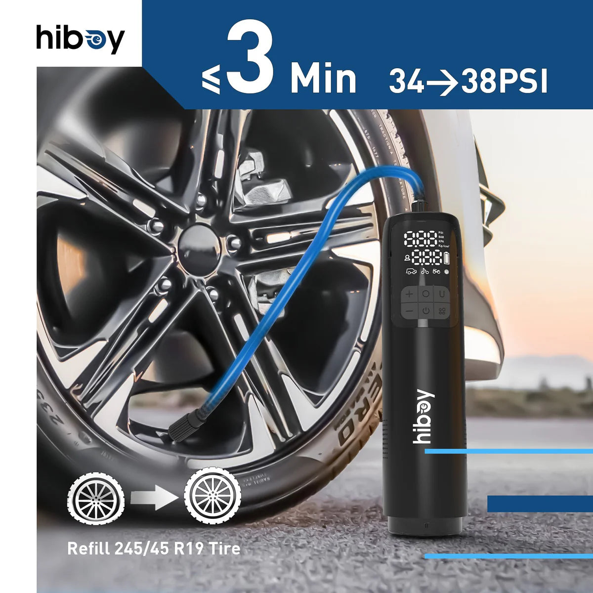 Hiboy U-Lock built-in password lock for Bike And Scooter