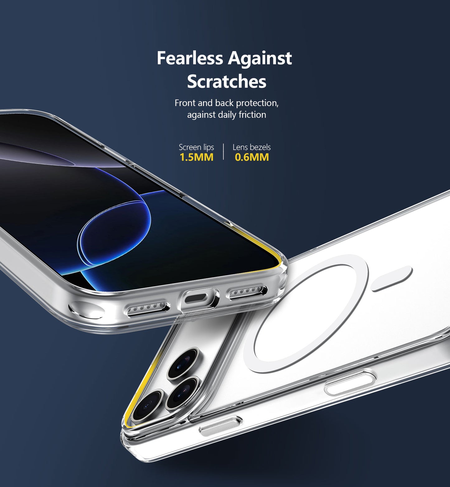 Iphone Case Clear with Wireless Charging for iPhone 17 17 Air 17 Pro 17 ProMax Compatible Pikcup Price