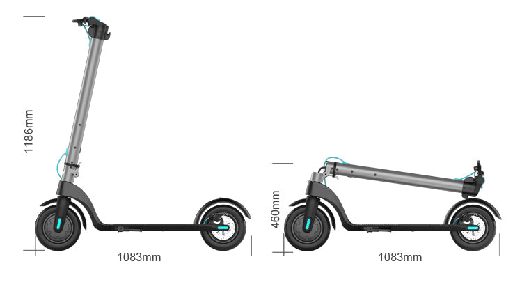 x7 electric Scooter large wheel mobility Folding Electrico Scooter long distance with pedals