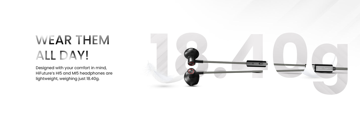 Hi5 MI5 Wired Headphones