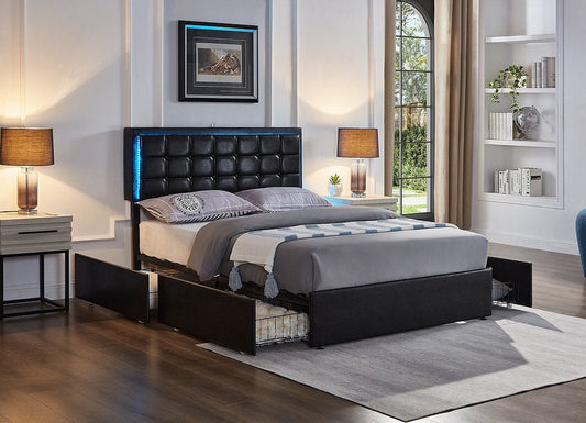 IF-5400 DOUBLE/ QUEEN BEDROOM BED