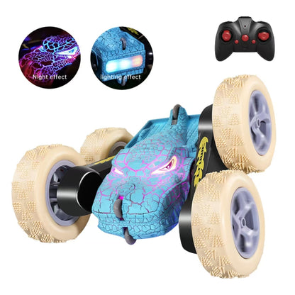 RC Stunt car with light and spray Toys