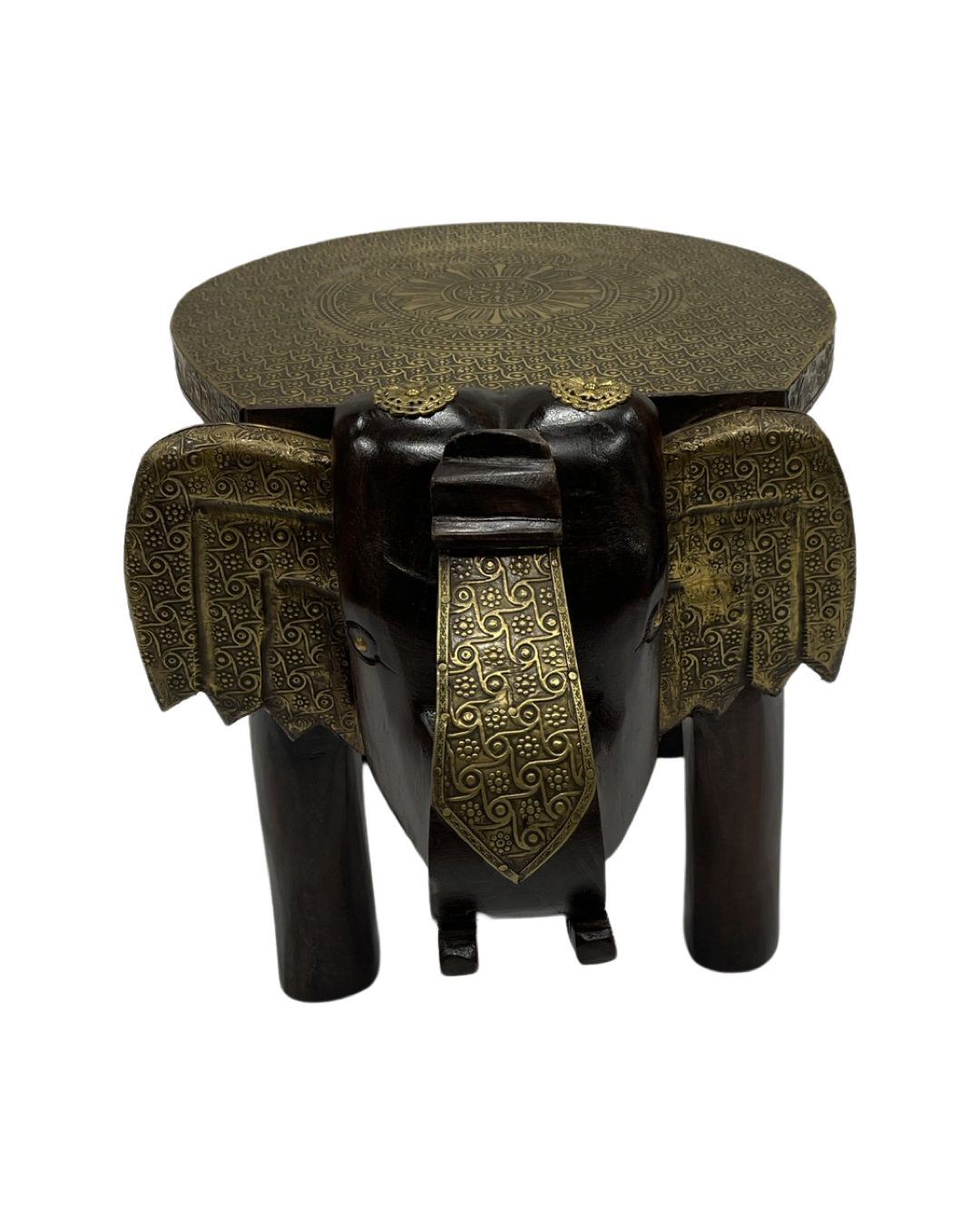 Brass Elephant Stool