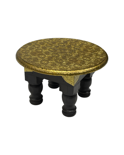 Brass 3 Set Stool for Puja Decor