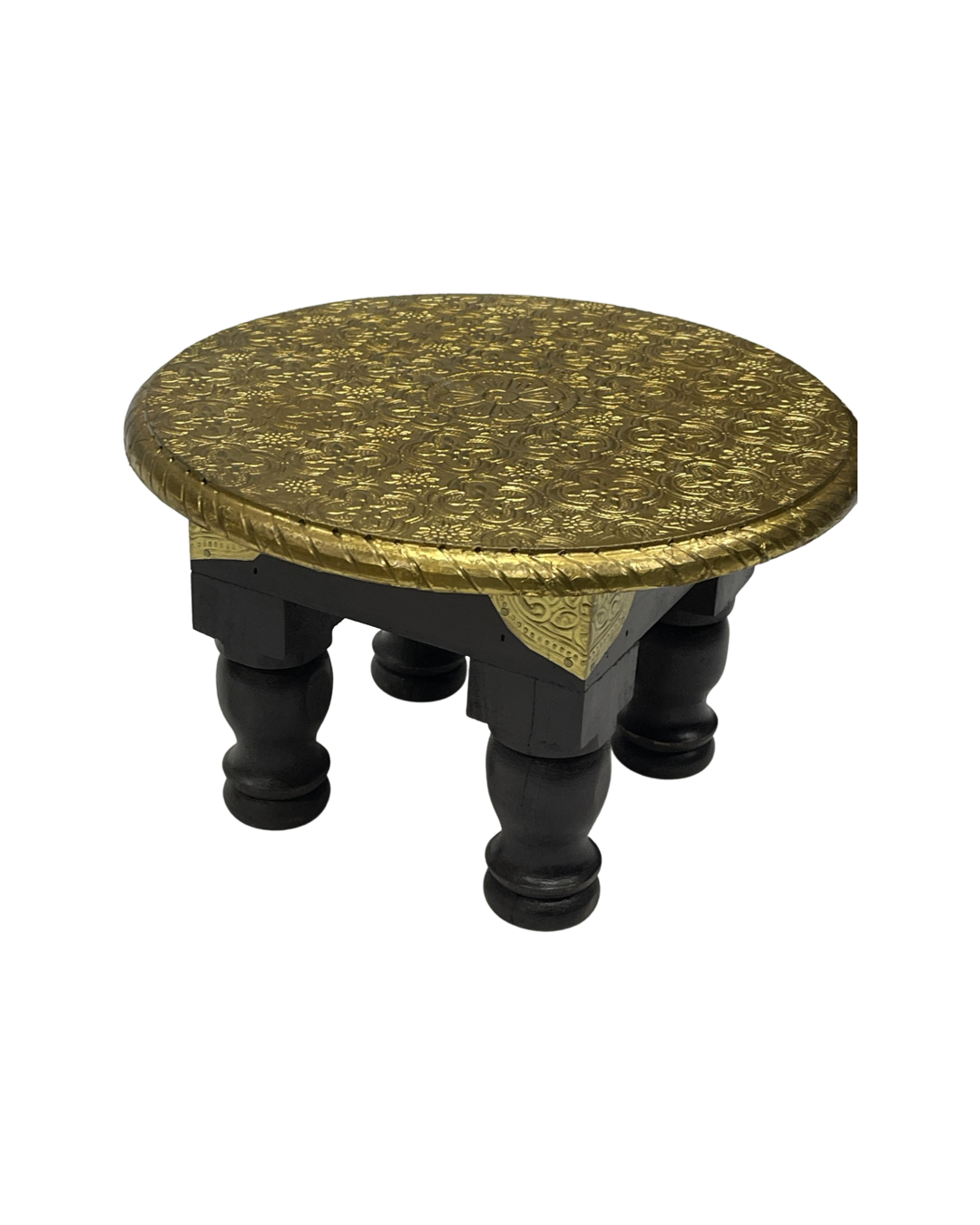 Brass 3 Set Stool for Puja Decor