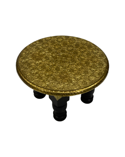 Brass 3 Set Stool for Puja Decor