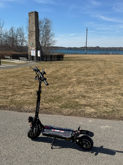 Off Road Beast Electric Scooter 65 - 70 Km/hr with Free Helmet