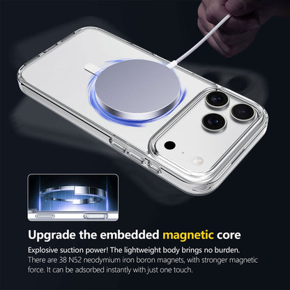 Iphone Case Clear with Wireless Charging for iPhone 17 17 Air 17 Pro 17 ProMax Compatible Pikcup Price