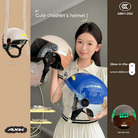 Kids Scooter Helmet Style 2026 Cute Baby