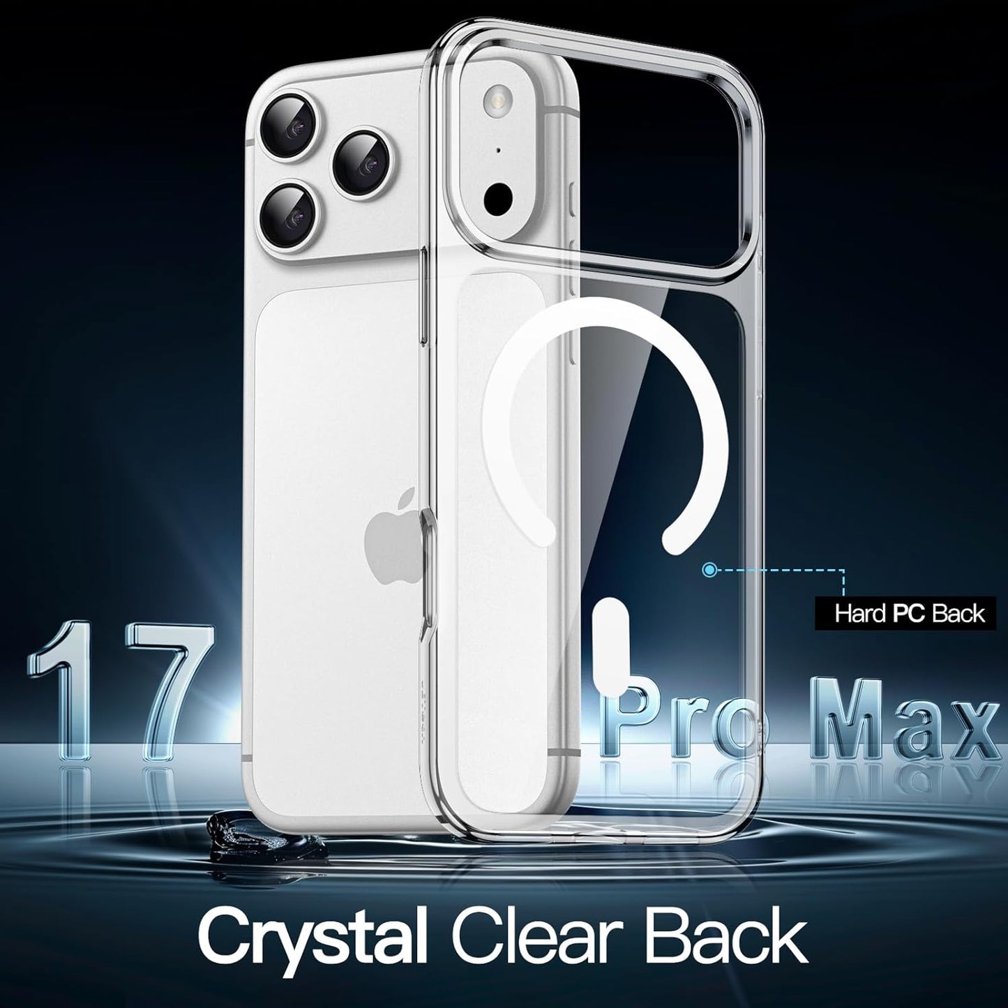 Iphone Case Clear with Wireless Charging for iPhone 17 17 Air 17 Pro 17 ProMax Compatible Pikcup Price