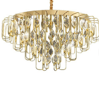 Crystal Chandelier Living Area Bedroom Luxury Lighting