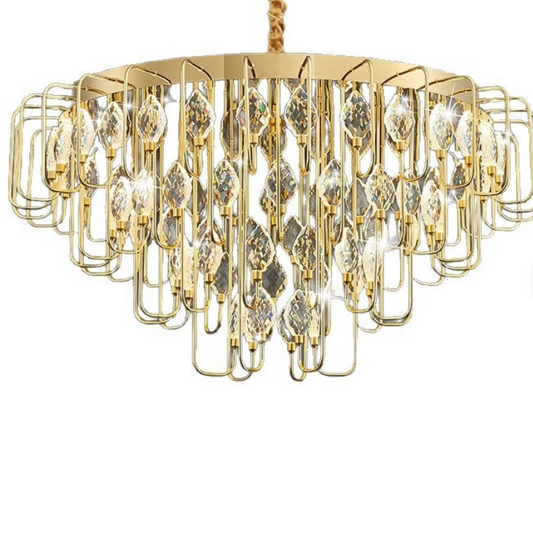 Crystal Chandelier Living Area Bedroom Luxury Lighting