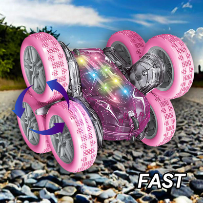 RC Stunt car Double Sided 6 Wheel