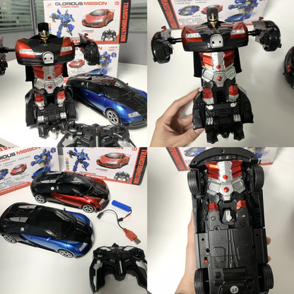 2 in 1 Remote control transformation car (Bugatti 1:18)
