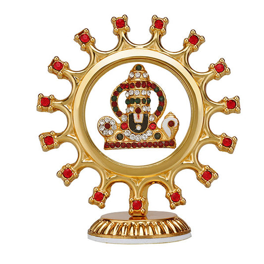 LORD BALAJI CAR DESK BOARD IDOL SUN SHAPE