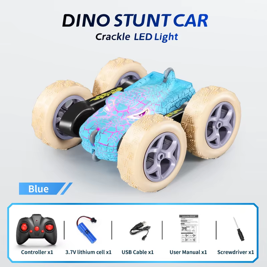 RC Stunt car with light and spray Toys