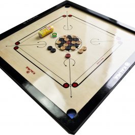 Kaliga Speedo 8 mm Carrom Board Christmas sale free Carrom Stand (pickup only)+Coins+Striker+powder+Coin 33 inch x 33 inch