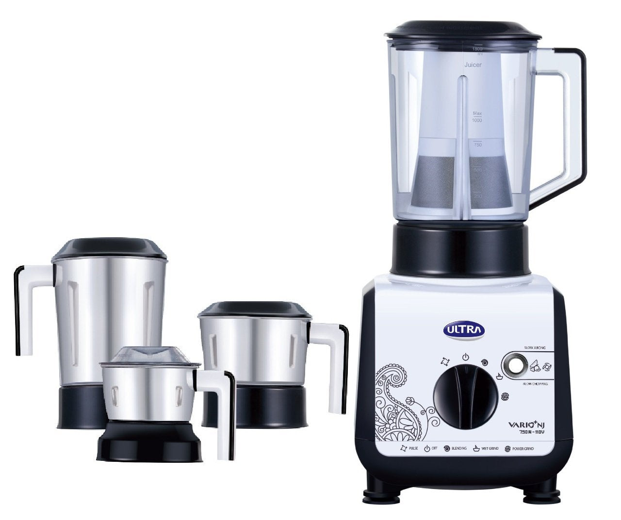 Ultra Mixer Jars Stealth Vario