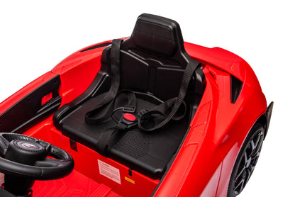 Best Ride on Car  Mclaren 765 LT Licensed with 2.4G Remote Control Red Colour 12 Volt