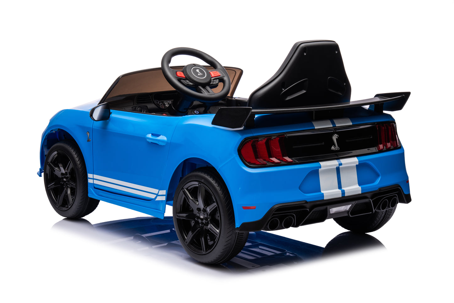 9969B Ford Mustang Shelby GT500 Licensed Ride on Car with 2.4G Remote Control Black 5pcs, Blue 5pcs