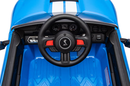9969B Ford Mustang Shelby GT500 Licensed Ride on Car with 2.4G Remote Control Black 5pcs, Blue 5pcs