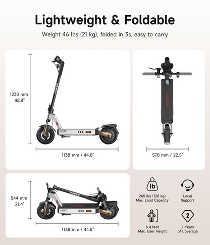 NAVEE G5 Electric Scooter 400W 45Km Range