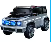 Mercedes EQ UTV with Fancy Lights Dual Drive Ride on Car 4x4