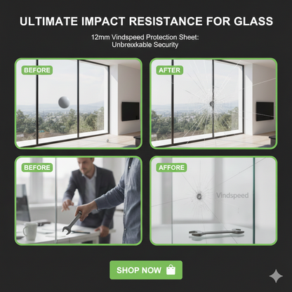 Vindspeed Secure-Glass Impact Shield 12 mm or 8 mm