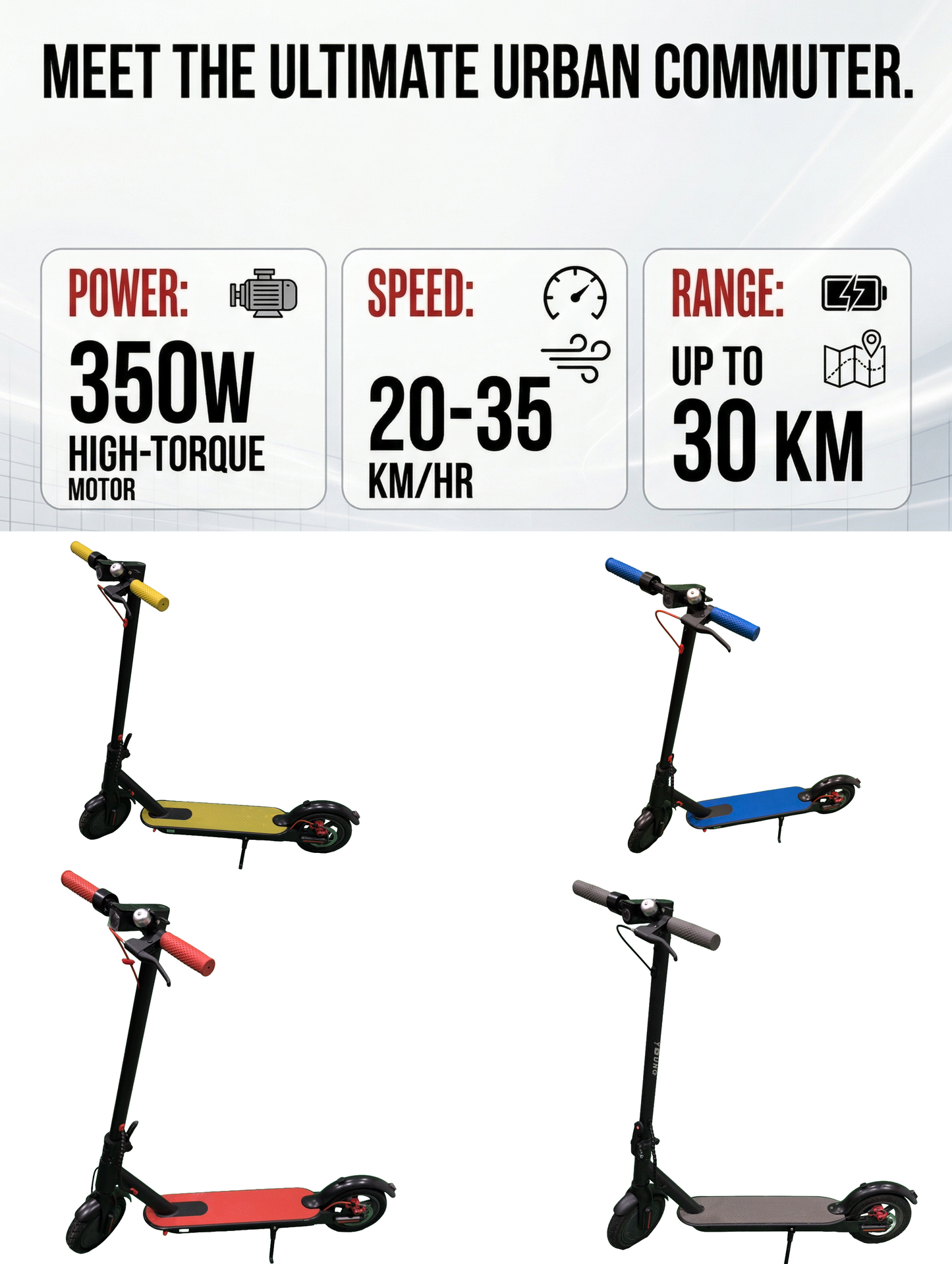 Vindspeed Gen Z Electric scooter 350W 30Km/hr 35 km Range Best Deal with Free Helmet