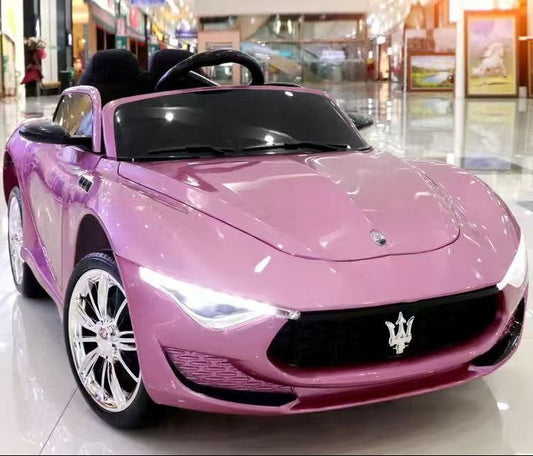 Maserati Luxury Car Four-wheel drive 12V7 battery Girls and Boys Birthday Christmas Gift