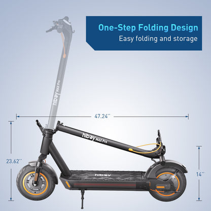 Hiboy MAX PRO Electric Scooter for Adult with Free Helmet