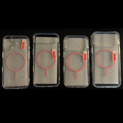 Iphone Case Clear with Wireless Charging for iPhone 17 17 Air 17 Pro 17 ProMax Compatible Pikcup Price