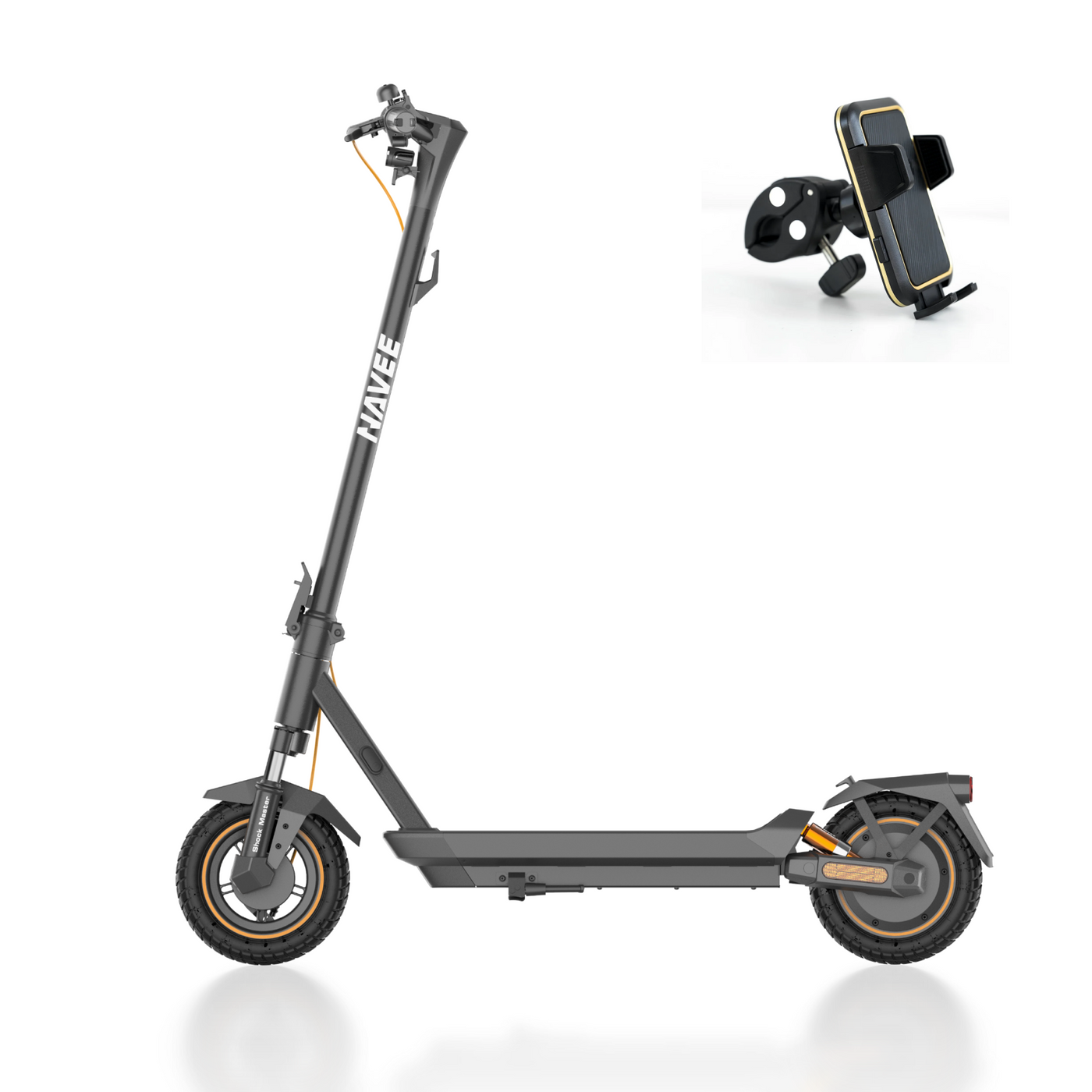 NAVEE GT3 Max Dual Spring Shock Absorbers E-scooter 400W 32 Km/Hr Range of 75 Km