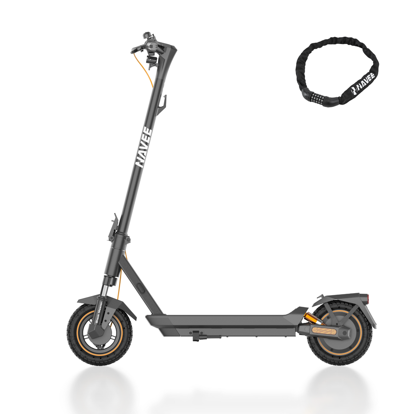 NAVEE GT3 Max Dual Spring Shock Absorbers E-scooter 400W 32 Km/Hr Range of 75 Km